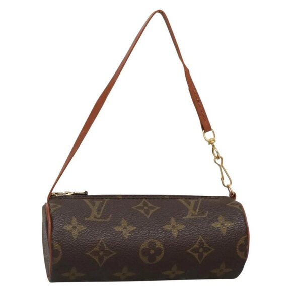 LOUIS VUITTON Monogram Papillon Pouch LV Auth - Picture 1 of 16